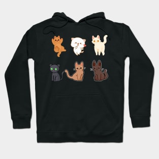 All about cats- kawaii Hoodie